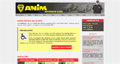 Desktop Screenshot of anim.cz
